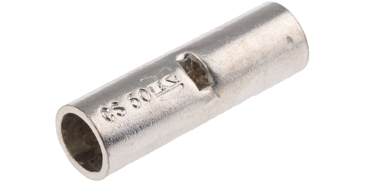 RS PRO Butt Splice Connector, Tin 50 mm² - RS Components Indonesia